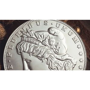 Bacon Jumbo Coin (Morgan) by Bacon Magic