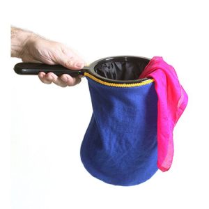 Change Bag Standard REPEAT WITH ZIPPER (Blue) by Bazar de Magia - Tricks