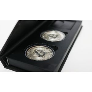 Bit Coin Gaff: Bite Coin (Silver) by SansMinds Creative Lab - Trick