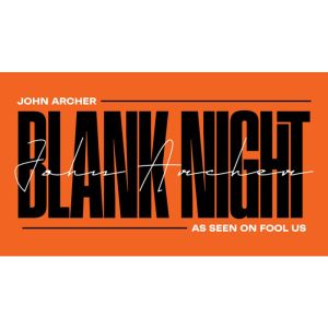 Blank Night 2025 Edition (Blue) by John Archer