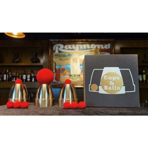 Bacon Cups and Balls Set by Bacon Magic - Trick (VT)