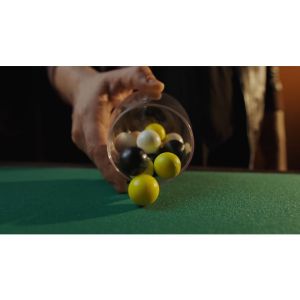 Bounce no Bounce Balls BLACK by Murphy's Magic - Trick