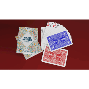 Card Across Plus by IARVEL MAGIC (Blue)
