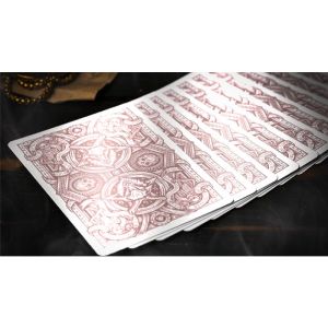 666 V4 (Rose Gold) Playing Cards by Riffle Shuffle (VT)