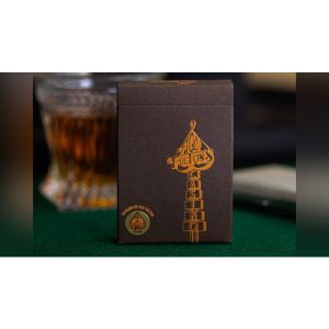 ACE FULTON S 10 YEAR ANNIVERSARY TOBACCO BROWN PLAYING CARDS