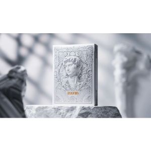 Alabaster David Luxury Playing Cards by TCC Fashion