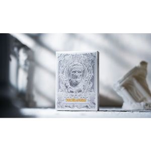 Alabaster Michelangelo Luxury Playing Cards by TCC Fashion