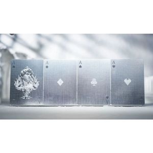 Alabaster Michelangelo Luxury Playing Cards by TCC Fashion