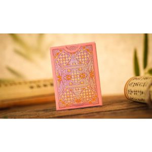 Ancient Relics Gem Playing Card by 52 Muse (Pink)