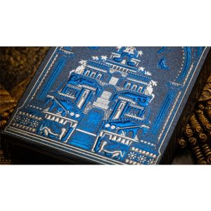 Babylon (Cerulean Blue) Playing Cards by Riffle Shuffle (VT)