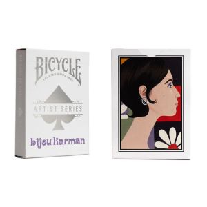 Bicycle Bijou Karman Purp/Red Box Set by US Playing Cards