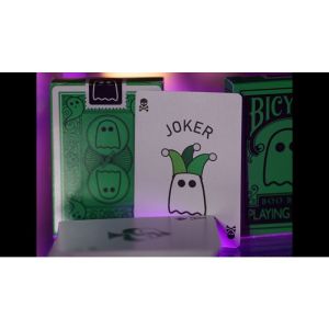 Bicycle Boo Back Playing Cards (Green)