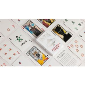Bicycle Jean-Michel Basquiat (Box Set Red/Blue) by US Playing Cards