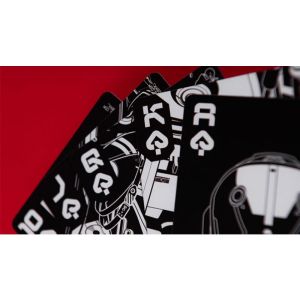 Bicycle Machine56 R-TYPE/2 Black Playing Cards by RunIt Decks