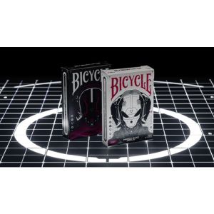 Bicycle Machine56 R-TYPE/2 Black Playing Cards by RunIt Decks