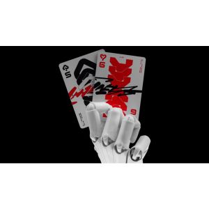 Bicycle Machine56 R-TYPE/3 White Playing Cards by RunIt Decks