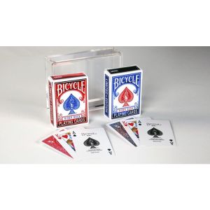 Bicycle Rider Back Mini Limited Edition (2 Pack With Foil Tucks In Carat Case) by US Playing Card Co