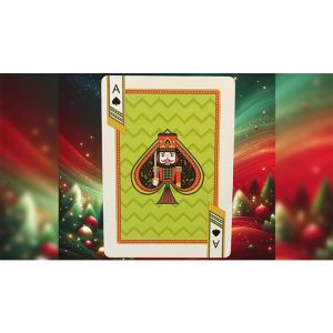 Bicycle Nutcracker (Red Gilded) Playing Cards (VT)
