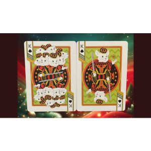 Bicycle Nutcracker (Red) Playing Cards