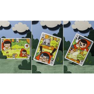 Bicycle Paper Royals Red Riding Hood Playing Cards by RunIt Decks