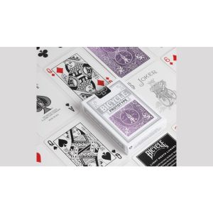 Bicycle Prototype (Purple MetalLuxe) Playing Cards by USPCC