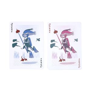 Gilded Bicycle Stingray (Teal) Playing Cards (VT)