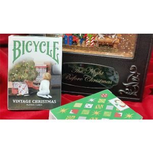 Bicycle Vintage Christmas Playing Cards  by Collectable Playing Cards (VT)