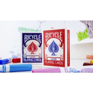 Bicycle Colors by Jordan Victoria (Blue deck + 11 routines)