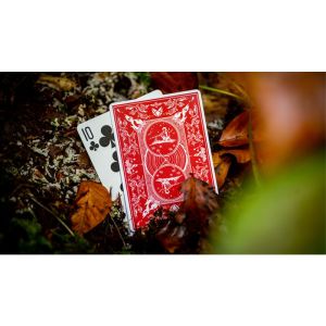 Bonfires Red (includes Card Magic Course) by Adam Wilber and Vulpine (VT)