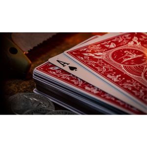 Bonfires Red (includes Card Magic Course) by Adam Wilber and Vulpine (VT)