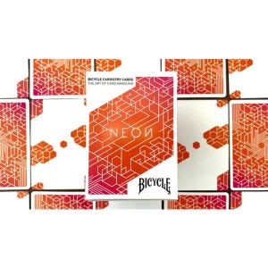 Orange Bump Neon Playing Cards by US Playing Card Co (VT)