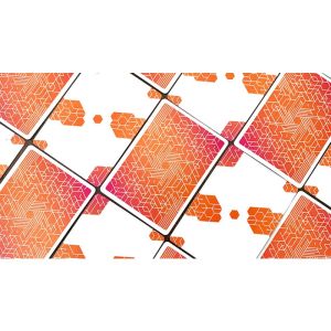 Orange Bump Neon Playing Cards by US Playing Card Co (VT)