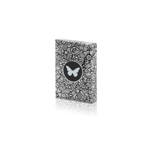 Limited Edition Butterfly Playing Cards (Black and White) by Ondrej Psenicka (VT)