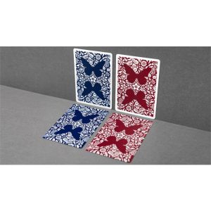 Gaff Butterfly Worker Marked Playing Cards by Ondrej Psenicka
