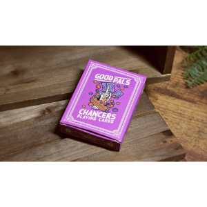 Magenta Chancers Playing Cards by Good Pals (VT)