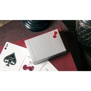 Cherry Casino House Deck (McCarran Silver) Playing Cards by Pure Imagination Projects
