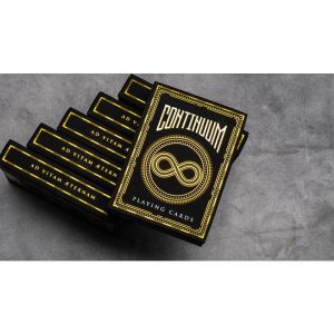 Continuum Playing Cards (Black) (VT)