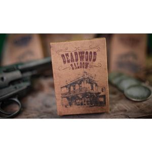 Deadwood Marked (Red) Playing Cards  by Matthew Wright and Mark Bennett