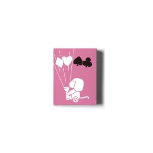 Diary of Kitten and Puppy - Puppy Pink Edition Playing Cards
