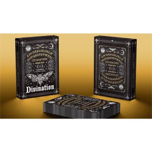 Divination (Black) Playing Cards by Midnight Cards (VT)