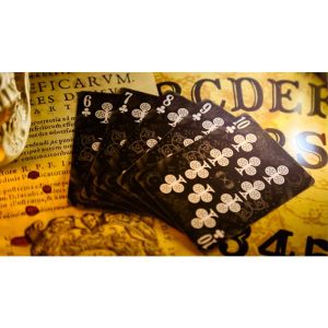 Divination (Black) Playing Cards by Midnight Cards (VT)
