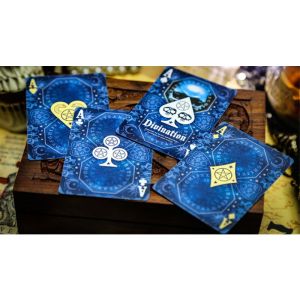 Divination (Blue) Playing Cards by Midnight Cards (VT)
