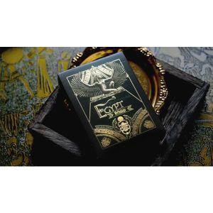 Egypt Mythology Black Edition (Pharaoh, Dark Gray) Playing Cards (VT)