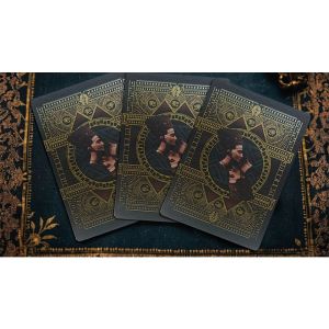 Egypt Mythology Black Edition (Pharaoh, Dark Gray) Playing Cards (VT)
