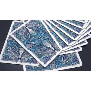 Escape Velocity (Blue) Playing Cards