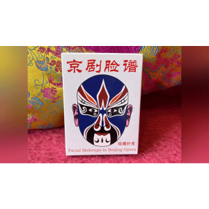 Facial Makeups in Beijing Opera Playing Cards