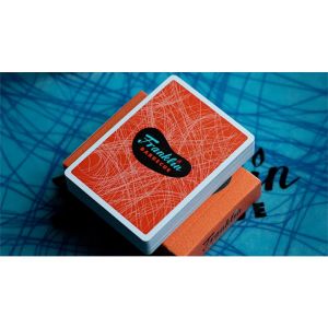 FRANKLIN BBQ CLASSIC ORANGE PLAYING CARDS