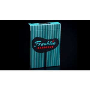 FRANKLIN BBQ RETRO BLACK PLAYING CARDS