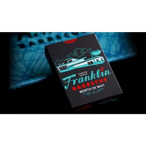 FRANKLIN BBQ RETRO BLACK PLAYING CARDS