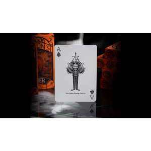OCTOBER V2 PUMPKIN ORANGE PLAYING CARDS